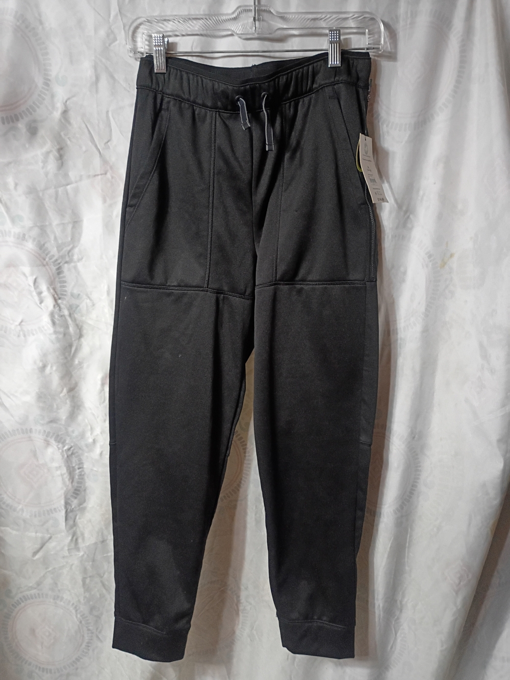 Athletic Works AW Tech Fleece Pant Jogger Pants in Black XL NWT
